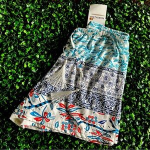 Moking Top Multi Print Boxer Shorts NWT